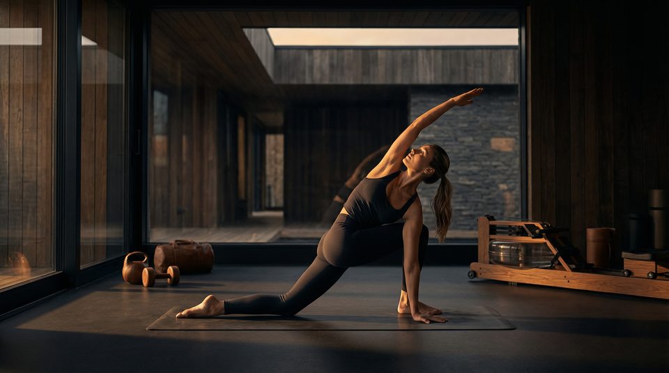 蘑菇影视健身视频教程 · 居家塑形视频演示